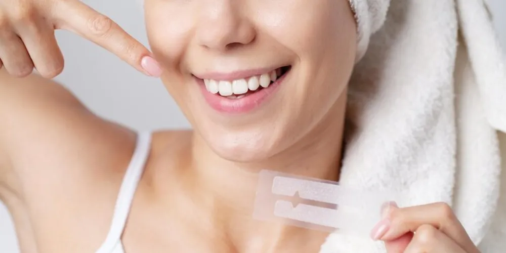 33056 whitening strips adhesion