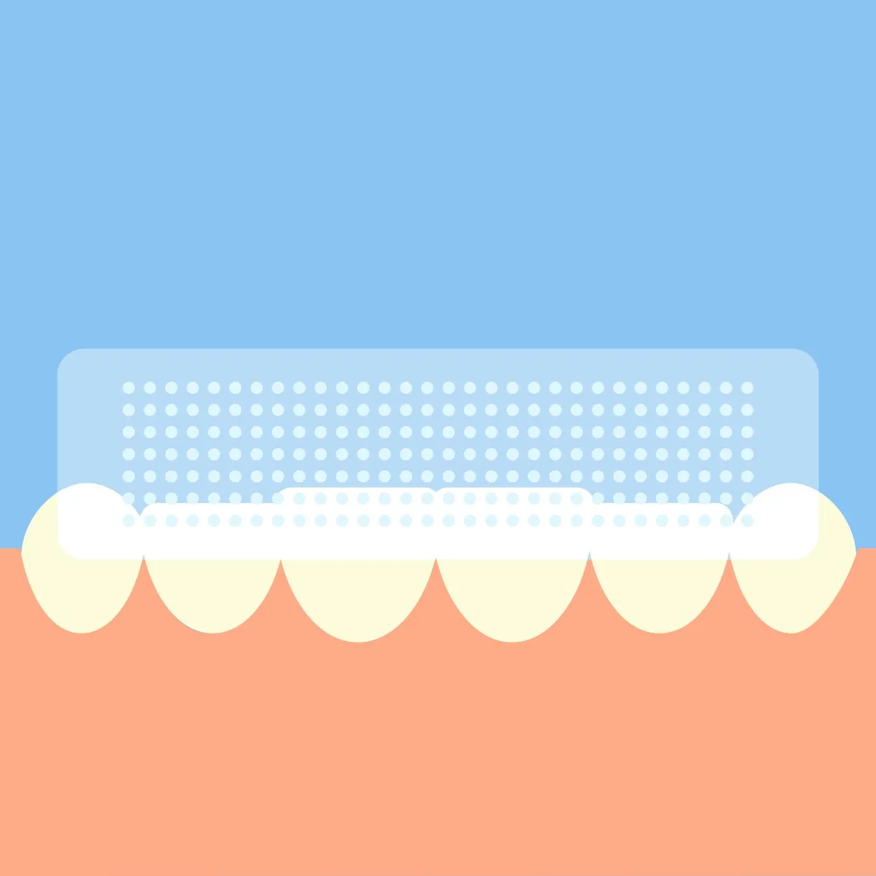 33108 whitening strip application