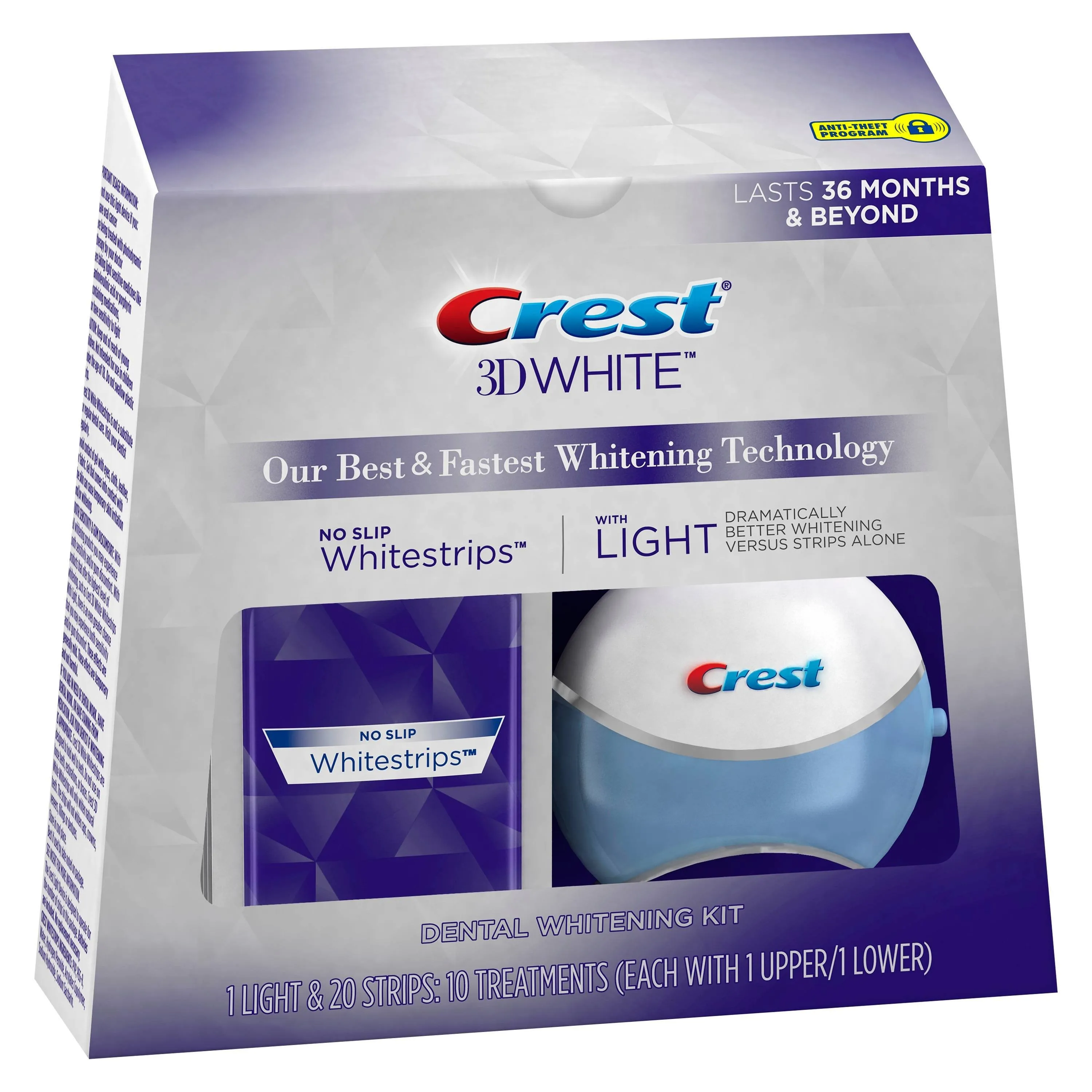 33153 applying crest 3d white strips